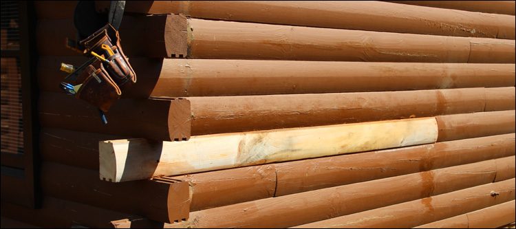 Log Home Damage Repair  Culpeper County, Virginia